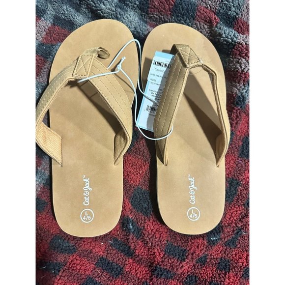 Cat & Jack Other - 5 FOR $15 New CAT & JACK SIZE 4/5 FLIP FLOPS